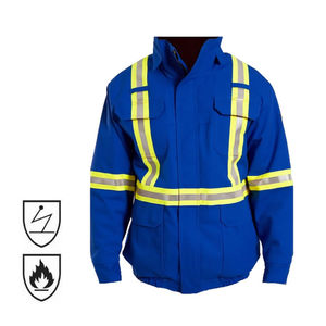 Ropa de Seguridad para Electricistas, Personal de Construcción, Retardante de Llama, Resistente al Fuego, Poliéster de Alta Visibilidad para Trabajos en Altura - Product Image 5
