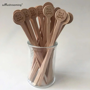 Agitateurs à bois écologiques jetables en bois de bouleau pour café, thé, cocktails, jus et autres boissons - Product Image 6