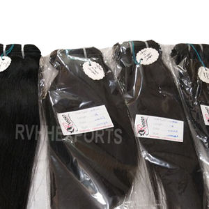 100% Paquetes de cabello humano virgen sin procesar Paquetes de extensiones de cabello natural - Product Image 2