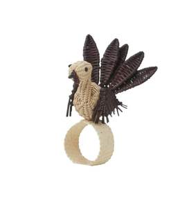 Fait de rotin forme ronde accessoires de table ronds de serviette maison et cuisine Ware tissu tenant anneaux prix abordable - Product Image 1