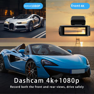 Camera hành trình ô tô hai ống kính, ghi hình 4K phía trước và 1080p phía sau, tích hợp Wifi hoặc GPS, hỗ trợ tầm nhìn ban đêm - Product Image 3