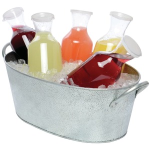 Haute qualité métal glace boisson baignoire Premium vin refroidisseur Champagne fête Barware pour Banquet mariage restauration - Product Image 4