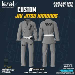 Kimono Jiu Jitsu Uniforms Men Suit Jiu Jitsu Karate Gi Jiu Jitsu Gi 2025 Wholesale Arts Uniform 2025 Bjj Kimono Uniform - Product Image 4