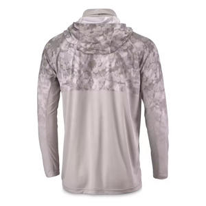 Hoodie de pêche à manches longues pour homme, best-seller, séchage rapide, anti-UV, couleur personnalisée, grande taille, respirant, polyester/coton - Product Image 3