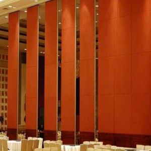 Paredes Divisorias Acústicas Operables para Salón de Banquetes de Hotel, Divisor de Habitaciones Plegable Deslizante Insonorizado - Product Image 1