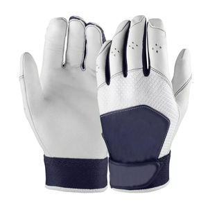 Vente en gros de gants de baseball en cuir véritable pour garçons, vêtements de sport américains, protection des mains, meilleure qualité - Product Image 6