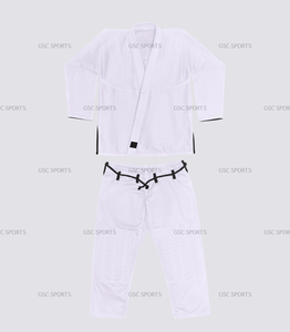 Kimonos de BJJ Unisex de Primera Calidad para Mujer, Hechos a Medida, Tejido Perlado, 450 GSM, 100% Algodón, Transpirables, Duraderos, de Secado Rápido, Múltiples Tallas - Product Image 4