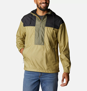 2026 Men's Nylon Windbreaker <b>Jacket</b> with Rain-Proof Hood Stand Collar and <b>Canvas</b> Fabric for Winter - Product Image 1