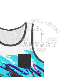 เสื้อกล้ามออกกำลังกายผู้ชายคุณภาพสูงสำหรับฤดูร้อน ยี่ห้อ FANTASY WEAR ขายส่ง เสื้อกีฬาพื้นฐาน พร้อมโลโก้สั่งทำได้ - Product Image 4