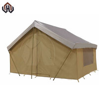 Tenda Kemah Bingkai Kualitas Tinggi untuk Aktivitas Luar Ruangan Tenda Safari Ukuran Kustom