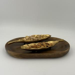 Ensemble de 2 bols luxueux en aluminium pour fruits secs, style moderne, pour Noël, mariages, Ramadan, fêtes et table à manger, meilleur choix 2025 - Product Image 3