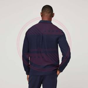 ชุดเครื่องแบบพยาบาลสำหรับผู้ชายชุดขัดแขนสั้นผ้าคอตตอนผ้าโพลีเอสเตอร์สำหรับโรงพยาบาลแขนสั้นและยาวของผู้ชาย - Product Image 3