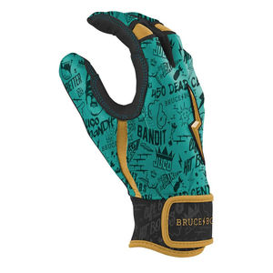 Fabricant de gants de baseball en cuir de chèvre de qualité supérieure avec logo personnalisé manchette courte prix de gros frappeur Guantes Beisbol - Product Image 4