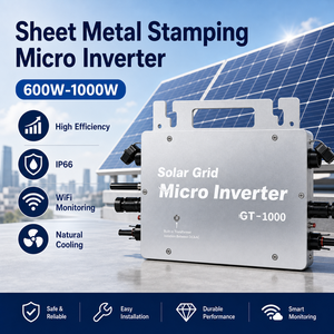 Microinversor de 700W para conexión a red, IP66 a prueba de agua, para sistema de paneles solares fotovoltaicos - Product Image 4