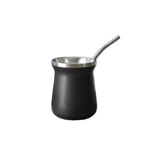 Yerba Mate-taza de doble pared portátil, vaso de acero inoxidable Mate con paja, 8oz, Stock de <span class=keywords><strong>Argentina</strong></span> - Product Image 1