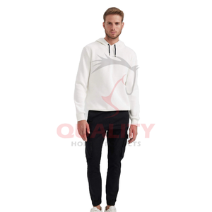 Venta al por mayor 2025 100% algodón Unisex Sudadera con capucha personalizada Invierno Polar pulóver térmico para hombres y mujeres sólido estampado patrón para la venta - Product Image 3