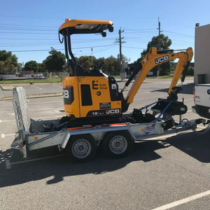 MINI EXCAVATEUR Cabine JCB 8018 d'occasion abordable Mini pelleteuse de 1.8 tonnes en excellent état avec moteur Perkins - Product Image 3