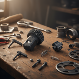 Hazet Reversible Ratchet Multi-Tool with <b>Replacement</b> Shift Lever Ratchet <b>Wheel</b> Pawl - Product Image 3