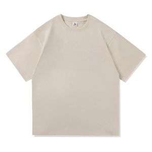 Venta al por mayor de impresión personalizada de peso pesado Drop Shoulder Heavyweight 100% algodón orgánico camiseta de gran tamaño para los hombres - Product Image 5