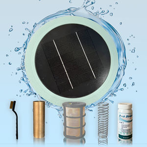 Eco Clean Technology Solar Pool Ionizer Electrodos de cobre Limpiador de desinfección para piscinas - Product Image 1