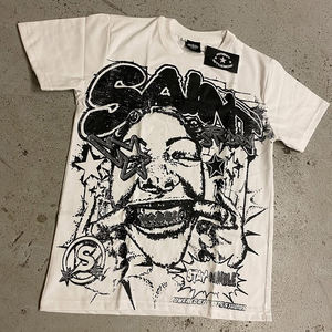 T-shirt décontracté surdimensionné pour homme, 100% coton, jersey 220g, respirant, écologique, séchage rapide, col rond, manches courtes, personnalisé - Product Image 5