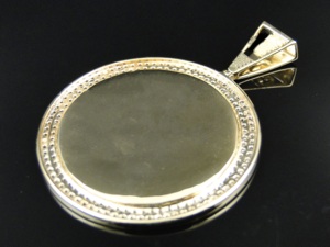 Nuevo elegante redondo Moissanite diamante S925 plata Iced Out Hip Hop colgante joyería para hombres y mujeres - Product Image 3