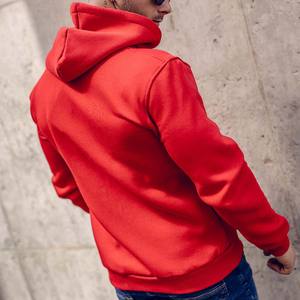 Custom New <b>Man</b> Cotton Sport Long Sleeve Sweatshirts <b>Zip</b> <b>up</b> Round Neck Zipper Hoodies - Product Image 3