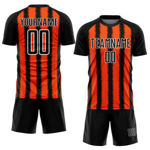 Uniformes de Fútbol Auténticos al por Mayor, Alta Calidad, Transpirables, de Secado Rápido, Duraderos, Ecológicos, Personalizables, Unisex, para Adultos, 100% - Product Image 1
