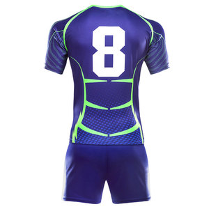 Maillots de rugby personnalisés, uniformes d'équipe sportive, maillots de rugby à sublimation - Product Image 5