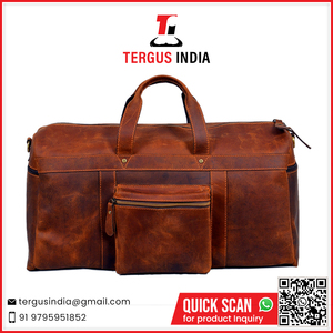 กระเป๋าเดินทางแบบดัฟเฟิลทำจากหนังความจุขนาดใหญ่ออกแบบได้ตามต้องการ - Product Image 2