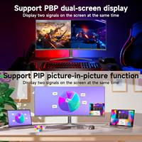Monitor de Juegos Curvo Ultraancho de 38 Pulgadas, Sin Marco, 21:9, 144 Hz, 1 ms, Pantalla LED/LCD para PC con Soporte Elevador Ajustable