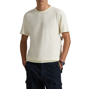 Camiseta Clásica de Cuello Redondo para Hombre, 100% Algodón, Logotipo Personalizado, OEM, ODM, Marca Privada, Formal, Personalizable, Antiarrugas - Product Image 1