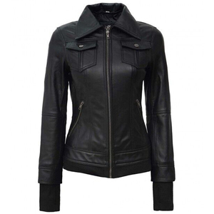 2024 hommes décontracté véritable peau de vache fermeture éclair course et Motocross équipe veste vêtements de sport d'hiver avec col montant taille XL - Product Image 1