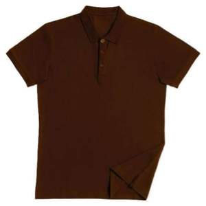 Vente en gros T-shirt pour homme uni bleu ciel 100% coton taille plus coupe surdimensionnée col en V écologique anti-rides - Product Image 6