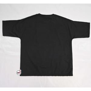 T-shirt imprimé 100% coton de haute qualité à séchage rapide, respirant, surdimensionné, épaules tombantes, t-shirts personnalisés, vente en gros - Product Image 3