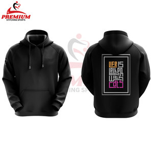 เสื้อสเวตเตอร์แบบมีฮู้ดสำหรับผู้ชายเสื้อครอปแบบ100% ผ้าคอตตอนพร้อมโลโก้ออกแบบได้ตามต้องการ - Product Image 2