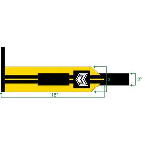 Poignets de gymnastique de haute qualité personnalisés 18 "poignets de longueur pour la musculation unisexe Crossfit sangles de poignet pour l'haltérophilie - Product Image 4