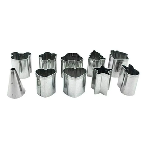 Ensemble d'emporte-pièces en acier inoxydable Outils de cuisson multifonctions DIY en métal pour une taille personnalisée Fabriqué en Inde - Product Image 3