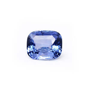 Saphir bleu naturel non chauffé de 10,24 carats, taille coussin, pierre précieuse ovale radiante, opale, pierre d'aquamarine - Product Image 1