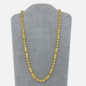 Usine Vente Chaude Longue Durée Unisexe 24K Or Jaune Rempli Collier Ras Du Cou pour Mariage et Cadeau - Product Image 2