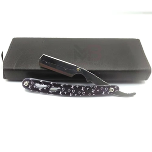 Juego de Navajas de Afeitar de Acero Inoxidable para Hombre, Color Personalizado, Recubrimiento de Alta Calidad, Ideal para Dar Forma y Definir la Barba - Product Image 4