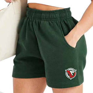 <b>Women's</b> Breathable Polyester Spandex <b>Gym</b> <b>Shorts</b> <b>High</b> <b>Waist</b> Lightweight Yoga Warm-Up Casual Loose Workout Style Convenient - Product Image 3