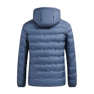 Chaqueta de cuello alto recortada acolchada de algodón para mujer Otoño Invierno cálido Puffer con tela de lona gruesa - Product Image 2