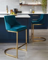 Tabouret de bar et de comptoir pivotant sans dossier, style nordique de luxe, pour discothèque, café, pub, empilable, mobilier de luxe, restaurant, cuisine nordique