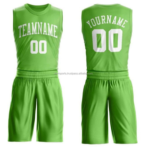 Uniformes de basket-ball à succès pour hommes et vêtements d'équipe, vêtements de basket-ball, ensemble d'uniformes de basket-ball sublimés à séchage rapide, forte demande - Product Image 1