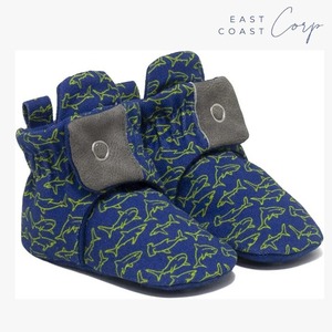 Botines Sherpa Snap de lana para cuna de bebés y niños con suelas antideslizantes para bebés y niños pequeños - Product Image 1