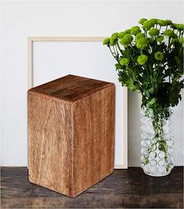 Urne funéraire humaine en bois pour cendres humaines Urne X Plaine naturelle de grande taille-Honore votre bien-aimé - Product Image 4