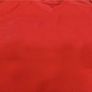 Camiseta de hockey sobre hielo 100% poliéster en talla adulta, ropa de entrenamiento, camiseta de color sólido para equipo deportivo de hockey sobre hielo. - Product Image 5