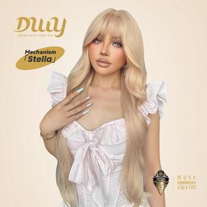 (US Only) Regina-DWY 14 Perruque Lace Front sans colle, blonde sale, avec dentelle transparente - Product Image 1