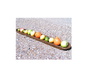 Bol à pâte en bois d'excellente qualité collation bonbon en bois massif fait à la main pâte à fruits bol centre de table vente personnalisée - Product Image 1